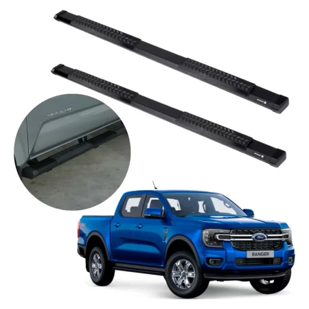 Estribos Serie 500 Para Ford Ranger 2023 - 2024 Doble Cabina