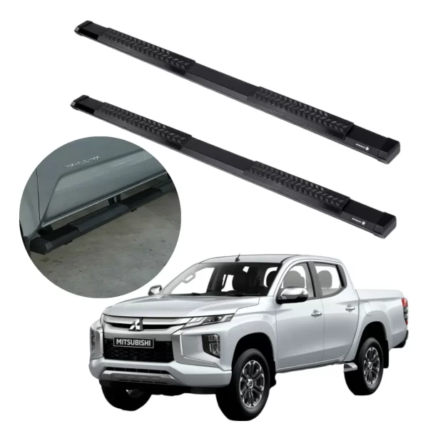 Estribos Serie 500 Para Mitsubishi L200 2016 - 2023