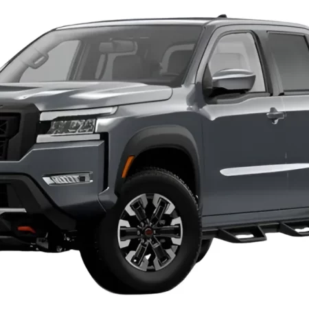 Letras Negro Mate Tapa Batea/parrilla Frontier V6 2022-2024