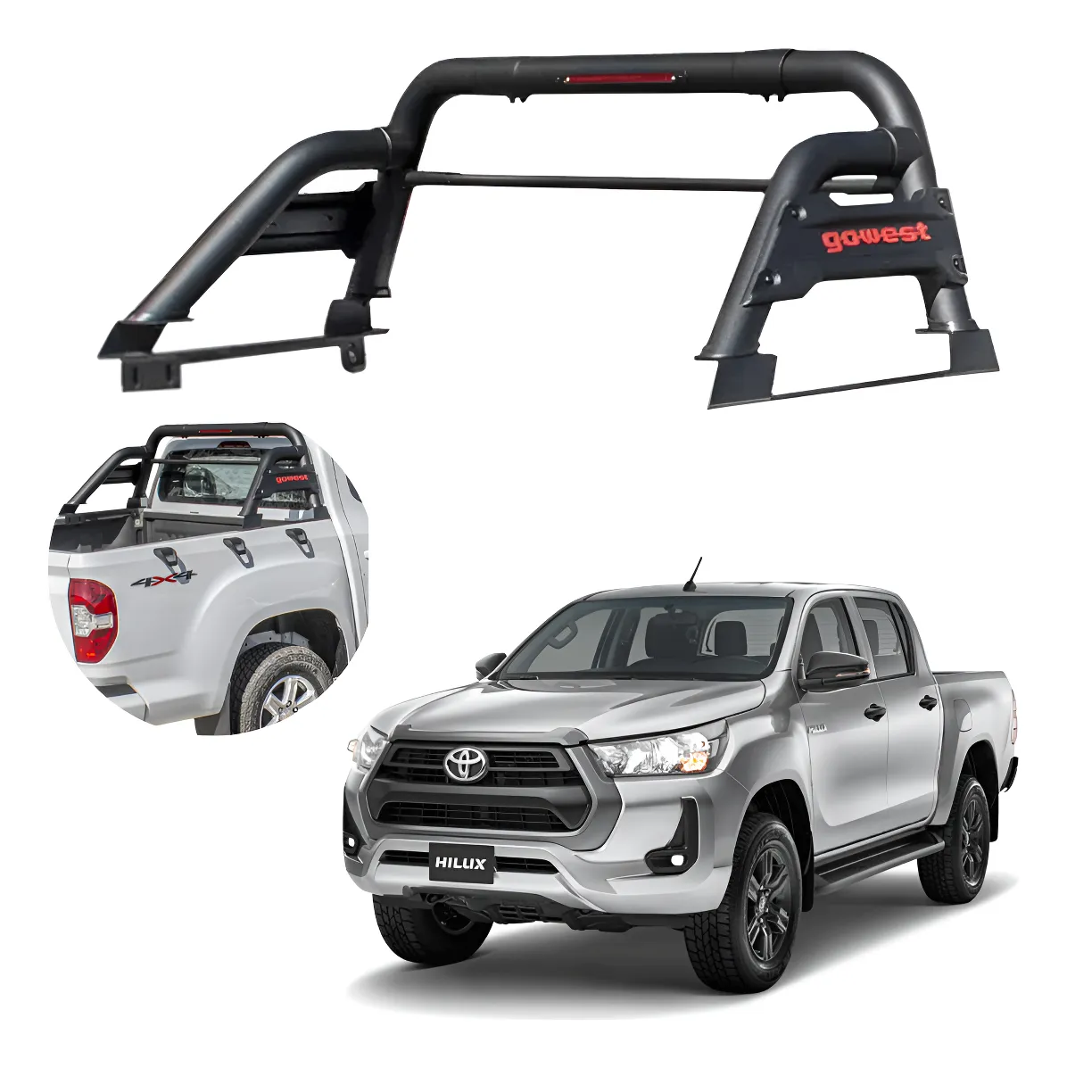 Roll Bar Trail Compatible Con Toyota Hilux 2015 - 2023 - Image 1