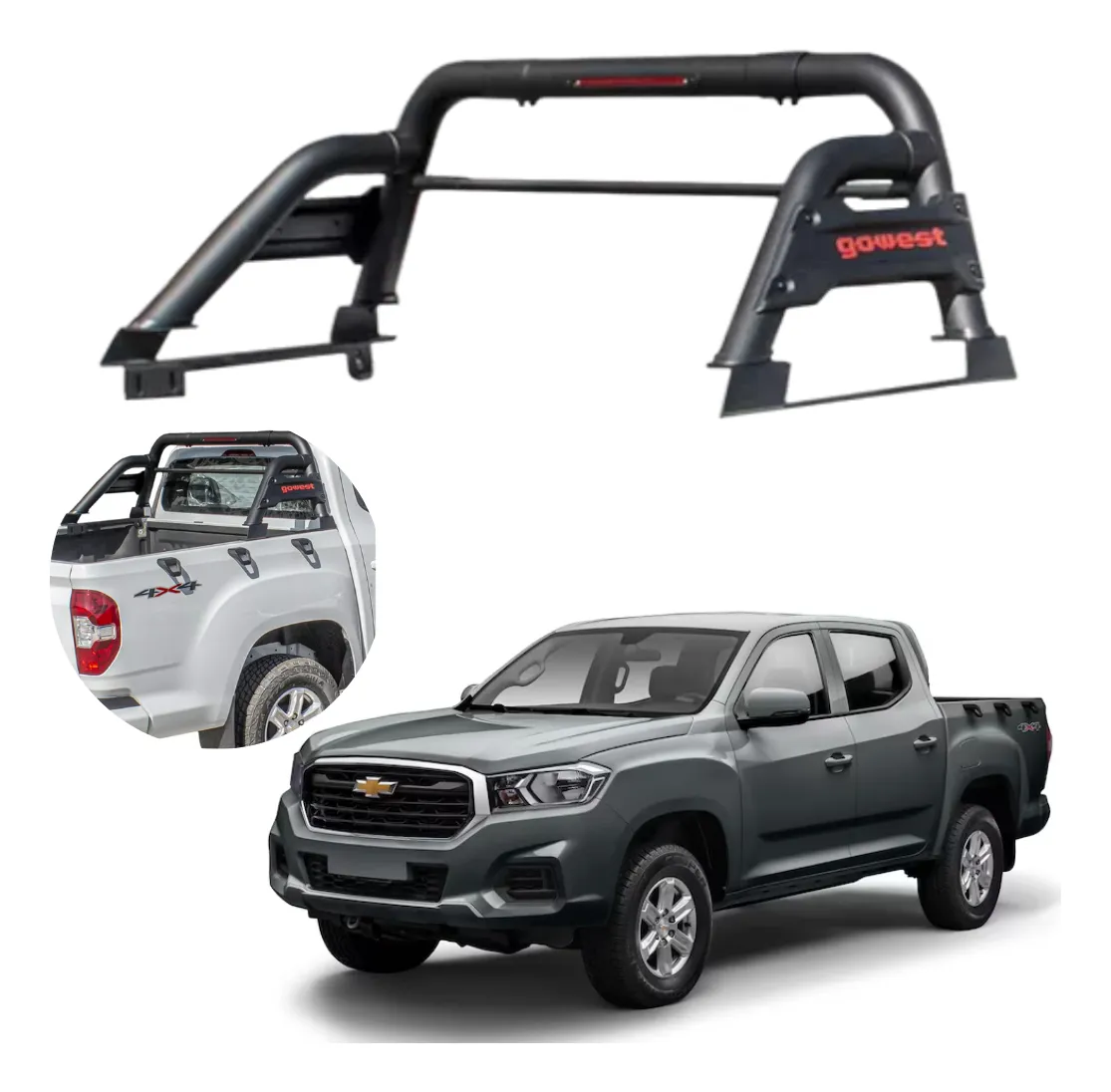 Roll Bar Trail Compatible Con Chevrolet S10 Max 2023 - 2024 - Image 1