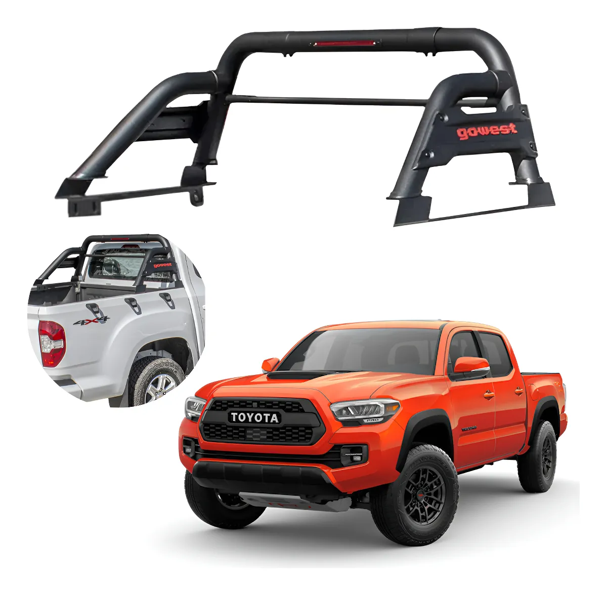 Roll Bar Trail Compatible Con Toyota Tacoma 2012 - 2023 - Image 1