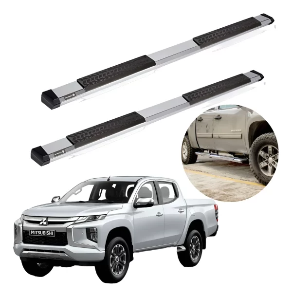 Estribos Serie 500 Compatibles Mitsubishi L200 2016 - 2023