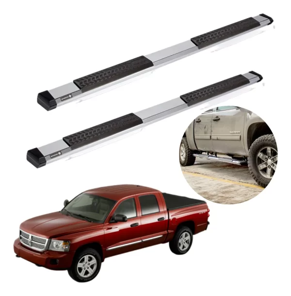 Estribos Serie 500 Para Dakota 2005 - 2012 Dob Cab Cr