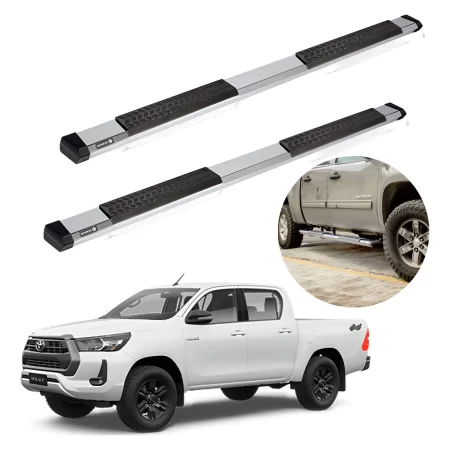 Estribos Serie 500 Toyota Hilux Doble Cabina 2016 - 2024