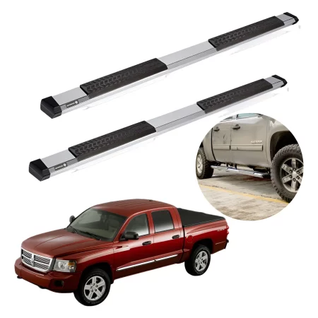 Estribos Serie 500 Para Dakota 2005 - 2012 Dob Cab Cr