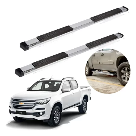 Estribos Serie 500 Compatibles Con Chevrolet S10 2016 - 2022