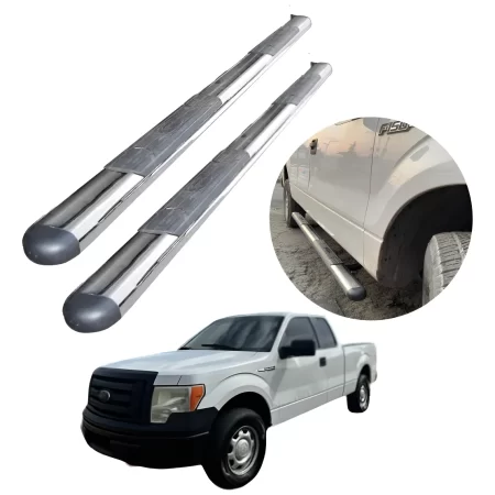Estribos Gh Para Ford F-250 Cabina Y Media 1999 - 2009