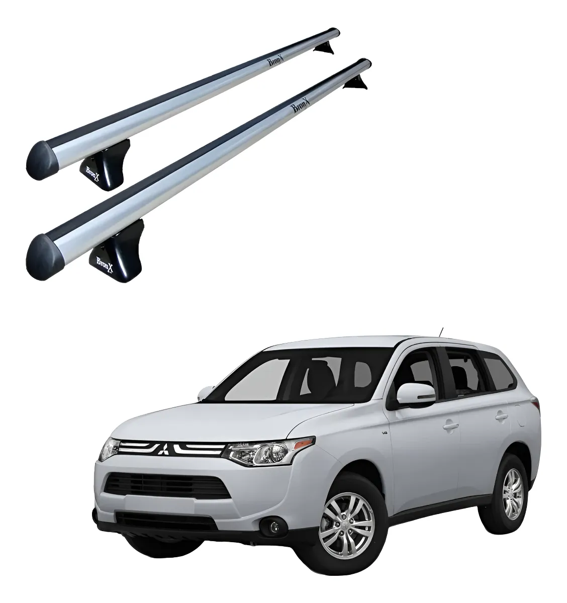 Barras Portaequipaje Para Mitsubishi Outlander Austera 2014 - Image 1