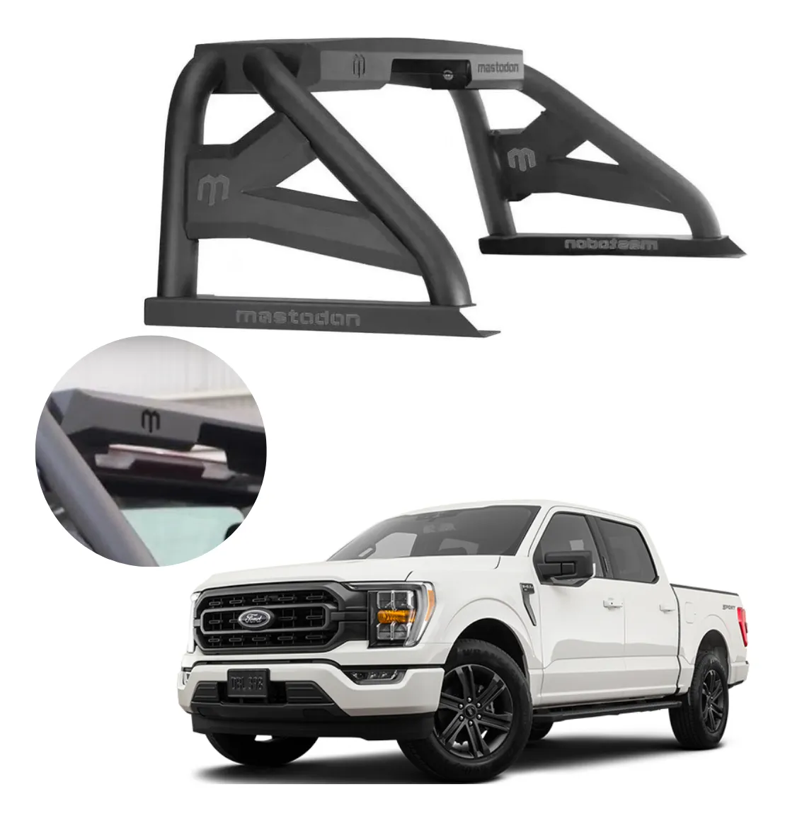 Roll Bar Sport Bar Aero Para Ford Lobo F-150 2004 - 2023 - Image 1