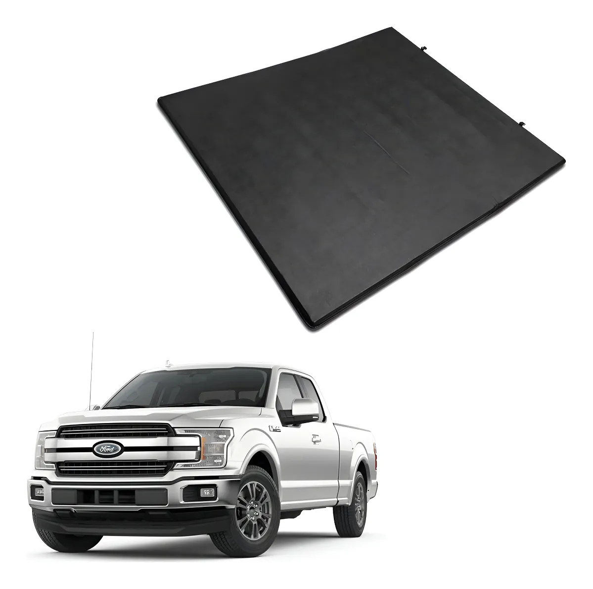 Tapa Cubre Batea Soft Tri Fold Ford F-150 2015 - 2019 - Image 1