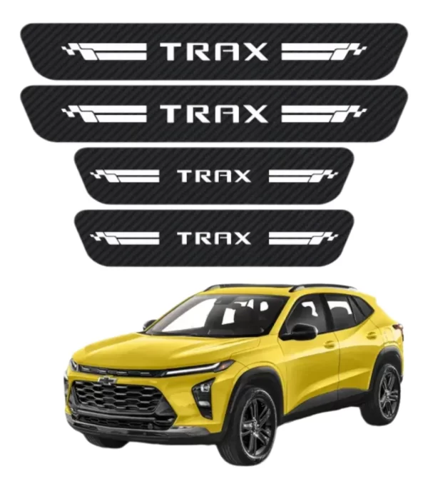 Sticker Protector De Estribos Chevrolet Trax Diseño 10