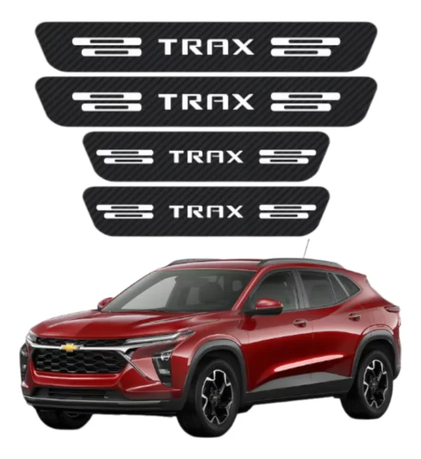 Sticker Protector De Estribos Chevrolet Trax Diseño 5