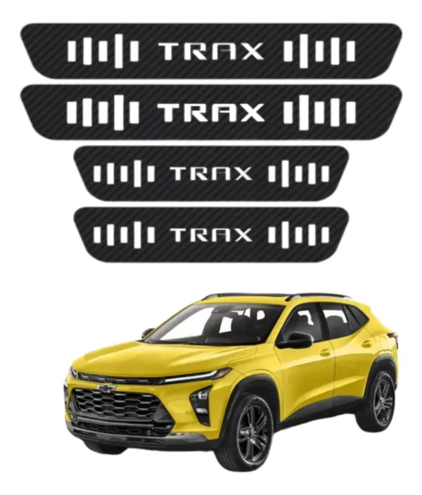 Sticker Protector De Estribos Chevrolet Trax Diseño 8