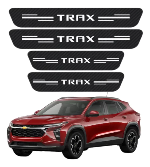 Sticker Protector De Estribos Chevrolet Trax Diseño 7
