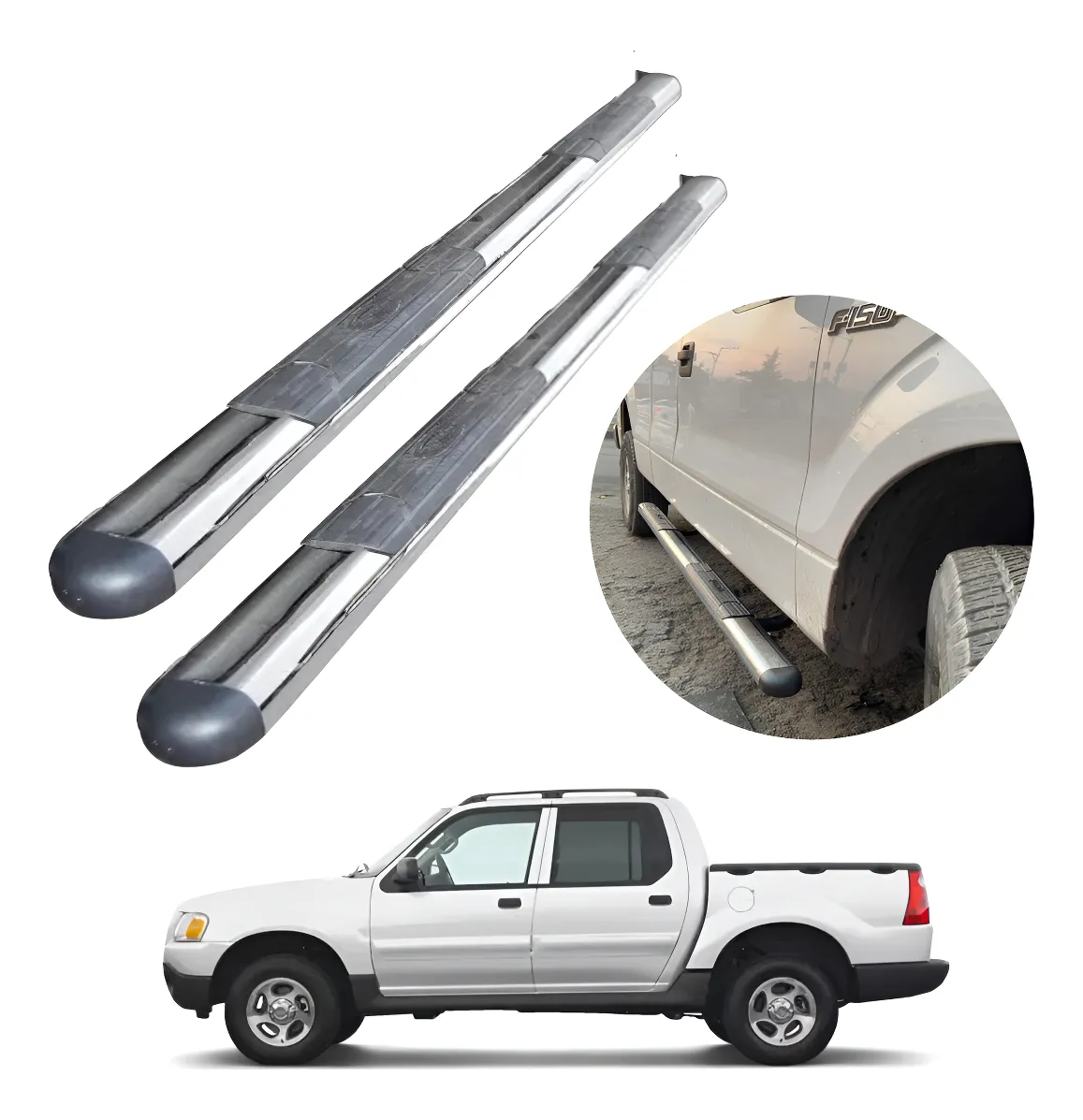 Estribos Gh Para Ford Sport Track 2001 - 2006 - Image 1