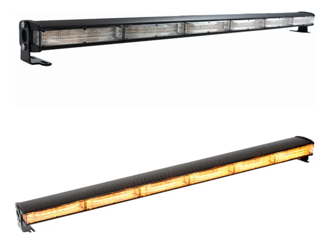 Barra De Trafico De Emergencia 36 Leds Luz Ambar Blinker - Image 1