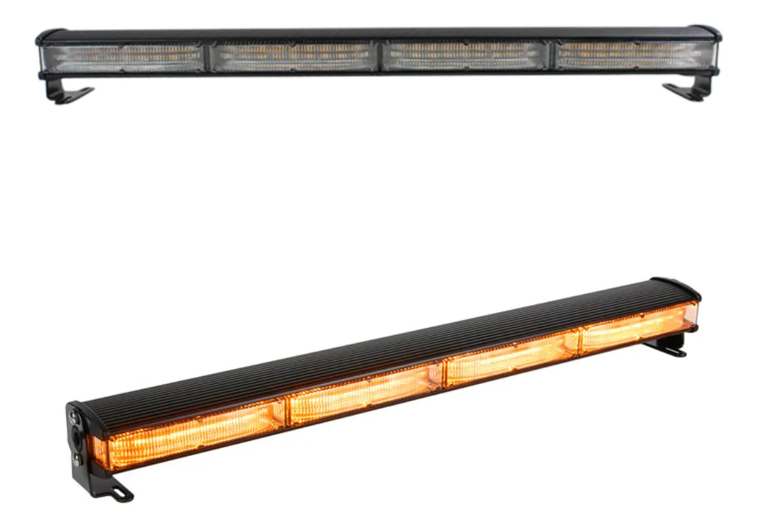 Barra De Trafico De Emergencia 24 Leds Luz Ambar Blinker - Image 1