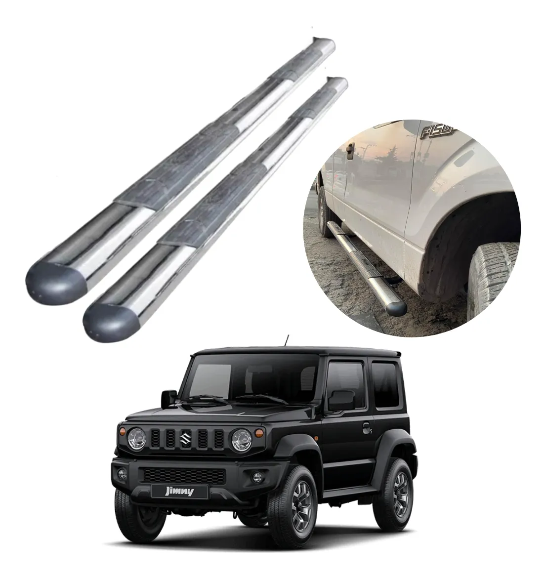Estribos Gh Para Suzuky Jimny 2021 - 2024 - Image 1