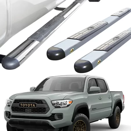 Estribos Gh Cromados Para Toyota Tacoma 2006 - 2023
