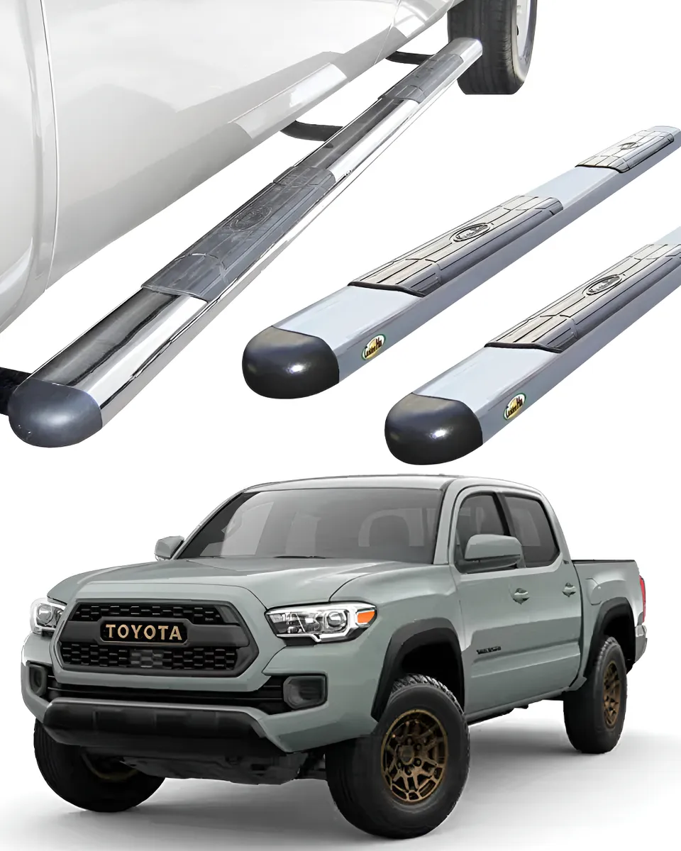 Estribos Gh Cromados Para Toyota Tacoma 2006 - 2023 - Image 1