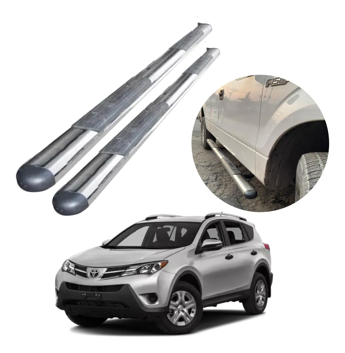 Estribos Gh Para Toyota Rav-4 2013 - 2015 - Image 1