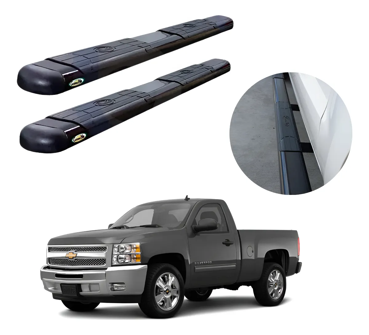 Estribos Gh Para Chevrolet Silverado 1999 - 2013 - Image 1