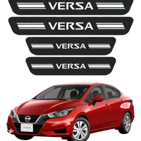 Protección De Estribos 4 Puertas Para Nissan Versa Diseño 3
