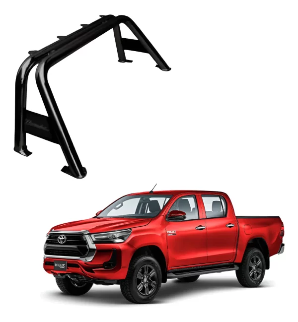 Roll Bar Batea Toronto Para Toyota Hilux 2016 - 2024