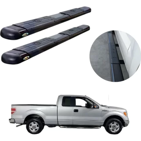 Estribos Gh Para Ford Lobo Cabina Y Media  2004 - 2014