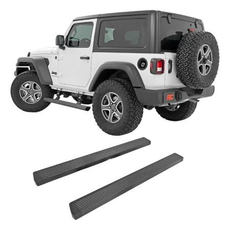 Estribos Electricos Rc Para Jeep Jl 2 Puertas 2018 - 2024