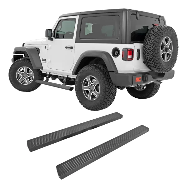 Estribos Electricos Rc Para Jeep Jl 2 Puertas 2018 - 2024