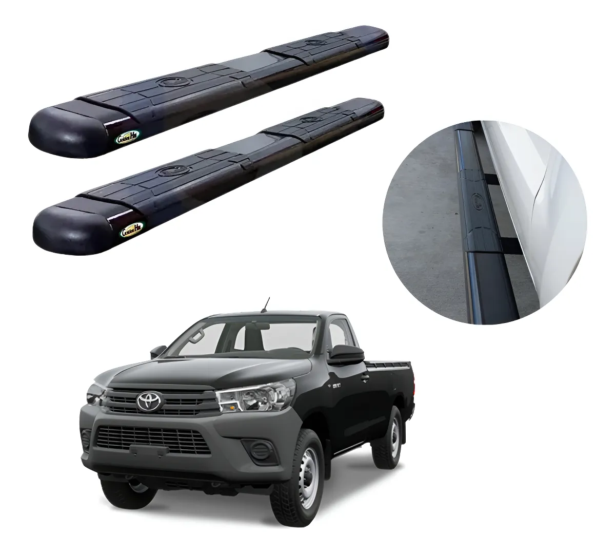 Estribos Gh Para Toyota Hilux 2016 - 2020 - Image 1