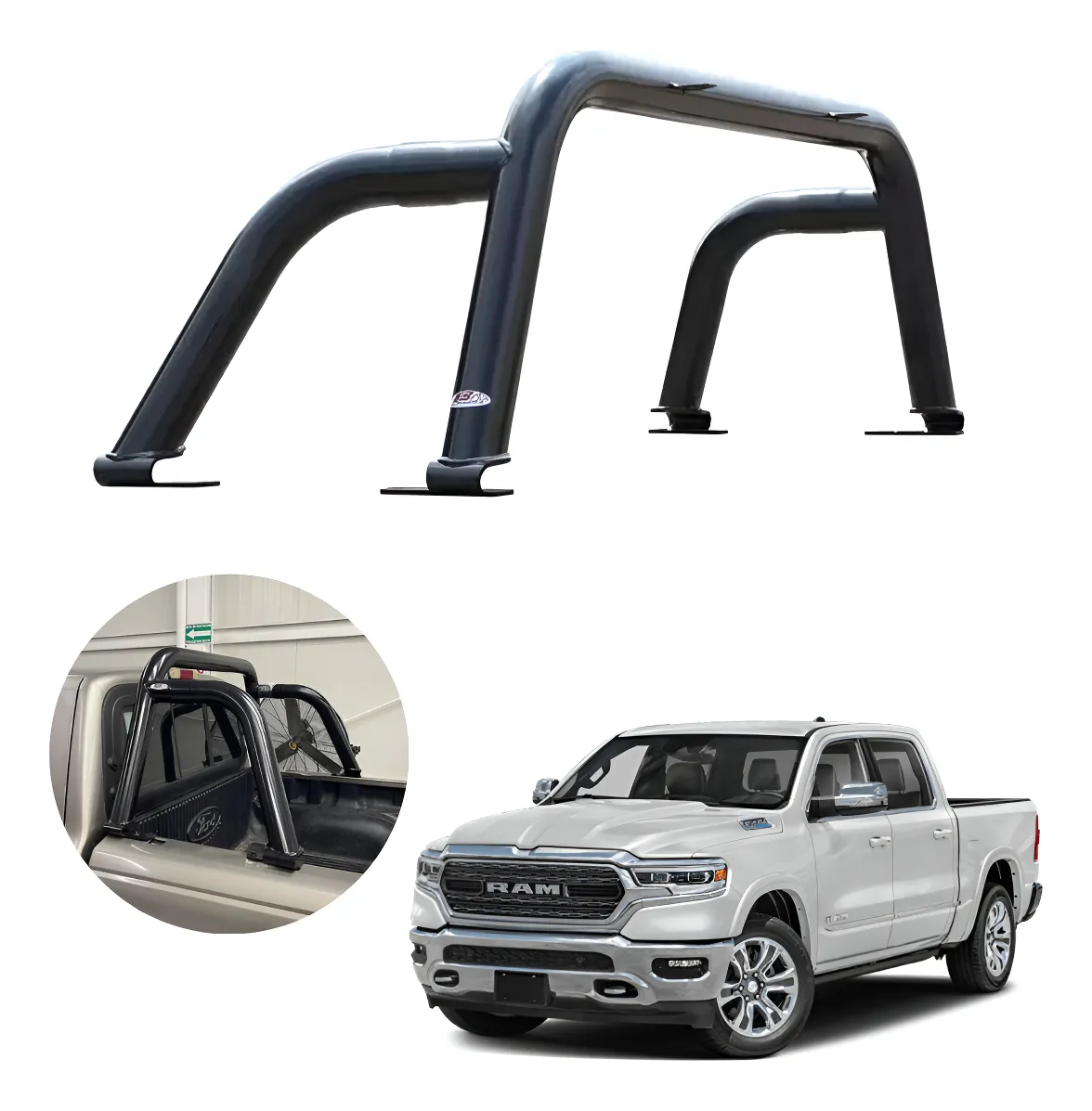 Roll Bar Sport Compatible Con Dodge Ram 1500 1994 - 2021 - Image 1