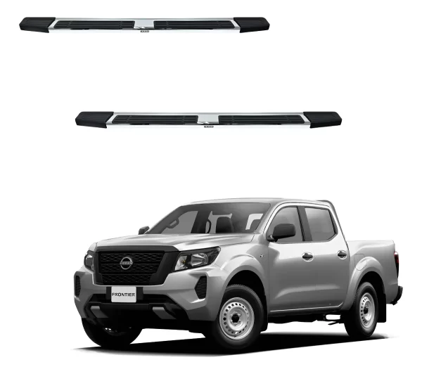 Estribos Mg Para Nissan Np300 Frontier Dobl Cab 2016 - 2023