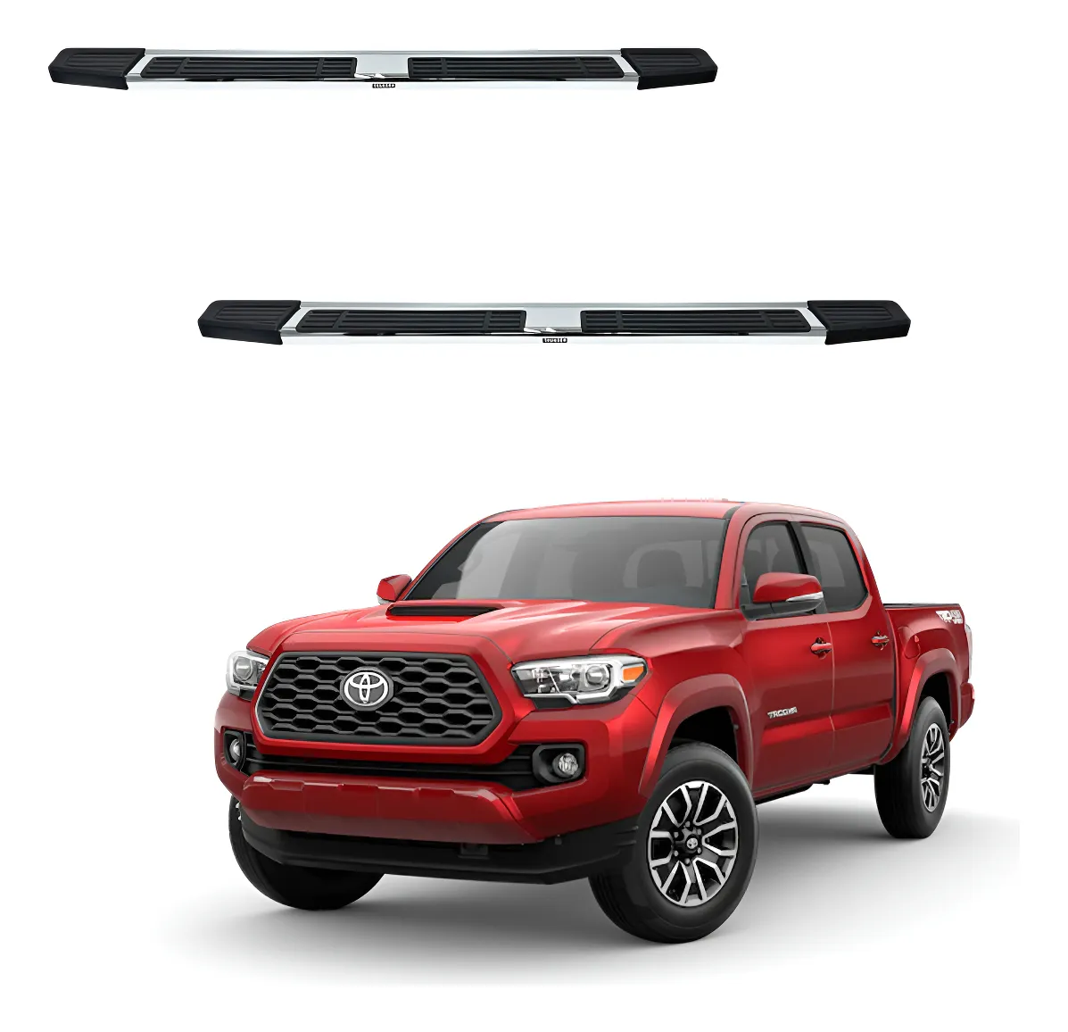 Estribos Mg Para Toyota Tacoma 2016 - 2023 Doble Cabina - Image 1