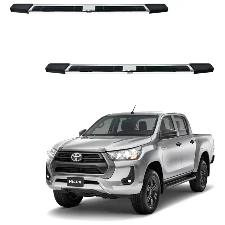 Estribos Mg Para Toyota Hilux 2016 - 2023 Doble Cabina