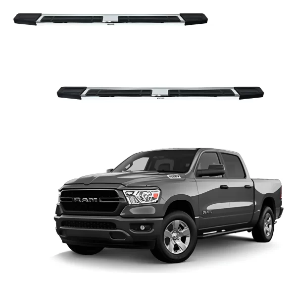 Estribos Mg Para Ram 1500 / 2500 Doble Cabina 2009 - 2022