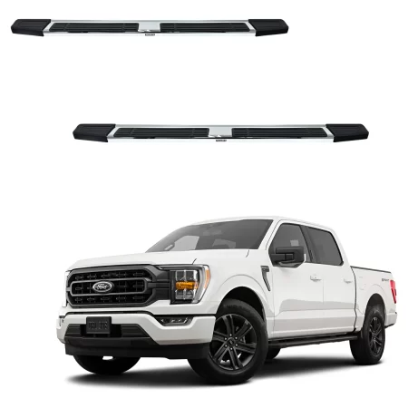 Estribos Mg Para Ford F150 Lobo Doble Cabina 2015 - 2023