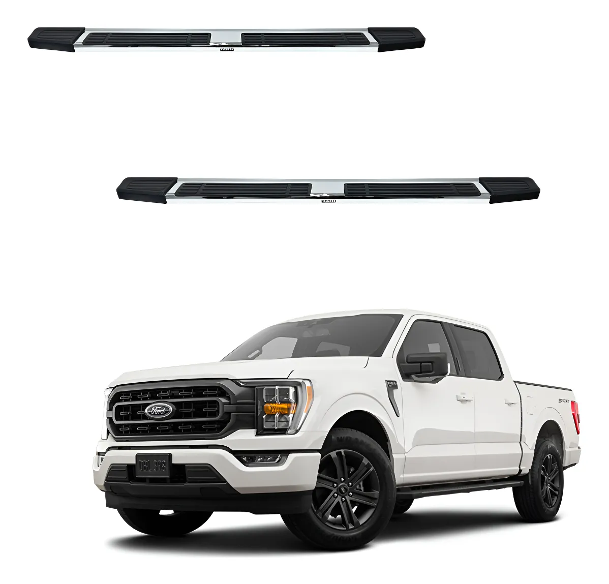 Estribos Mg Para Ford F150 Lobo Doble Cabina 2015 - 2023 - Image 1