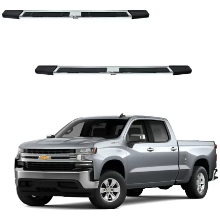 Estribos Mg Chevrolet Silverado Doble Cabina 2019 - 2023