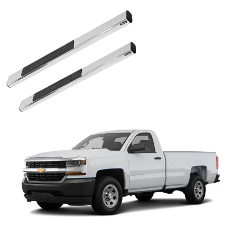 Estribos Recto Para Chevrolet Silverado 2007 - 2018