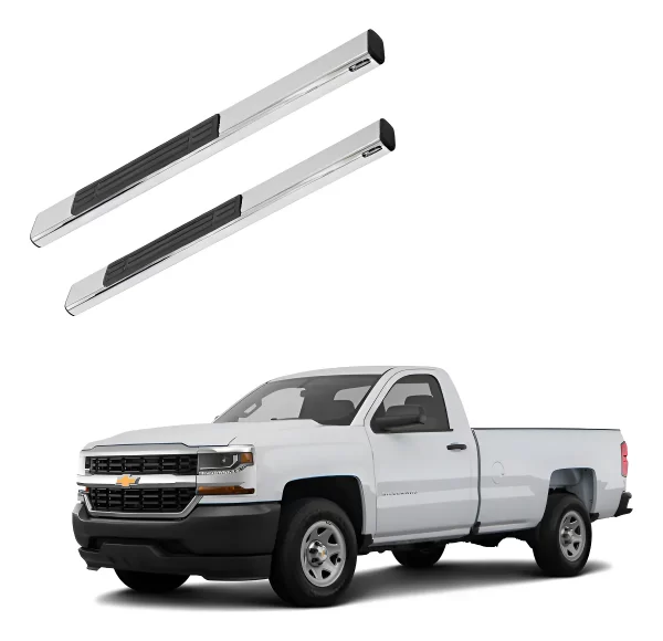 Estribos Recto Para Chevrolet Silverado 2007 - 2018