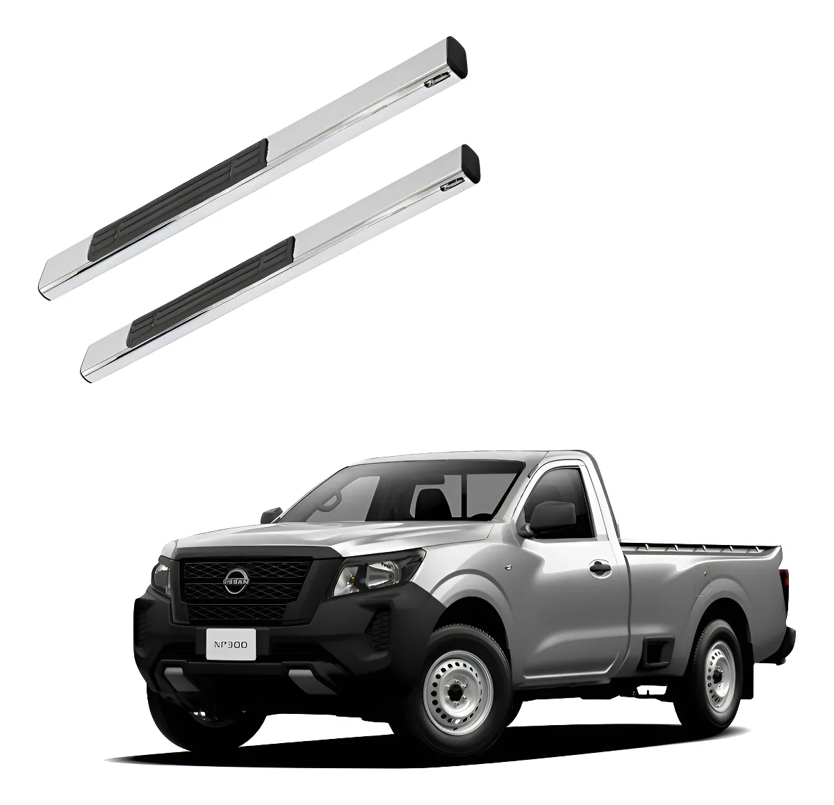 Estribos Recto Para Nissan Np300 Frontier 2016 - 2023 - Image 1