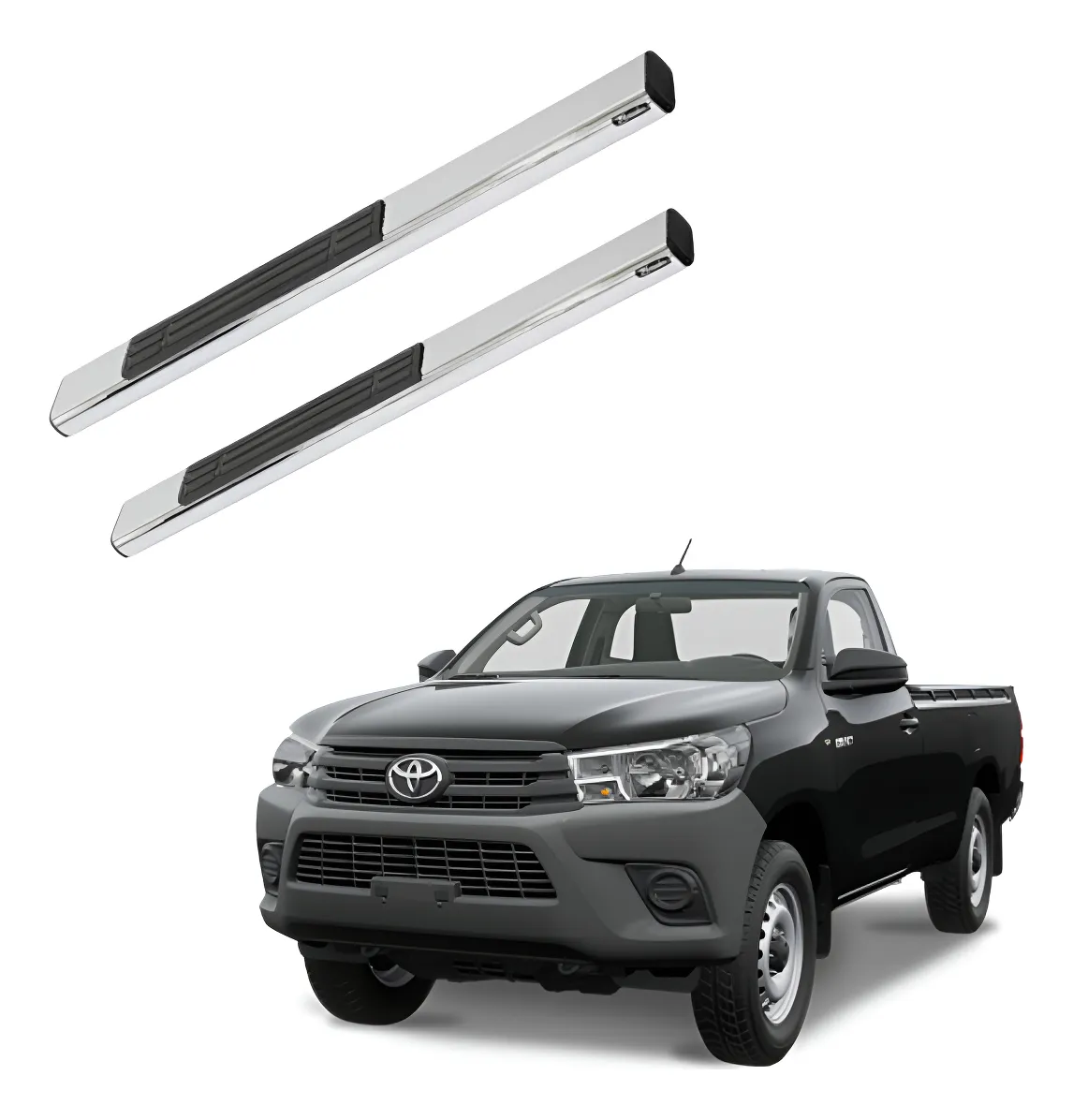 Estribos Recto Para Toyota Hilux 2013 - 2015 - Image 1