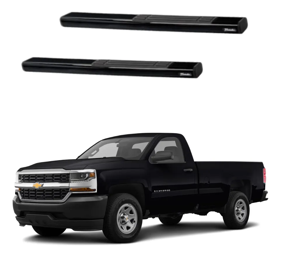 Estribos Recto Para Chevrolet Silverado 2007 - 2018 - Image 1