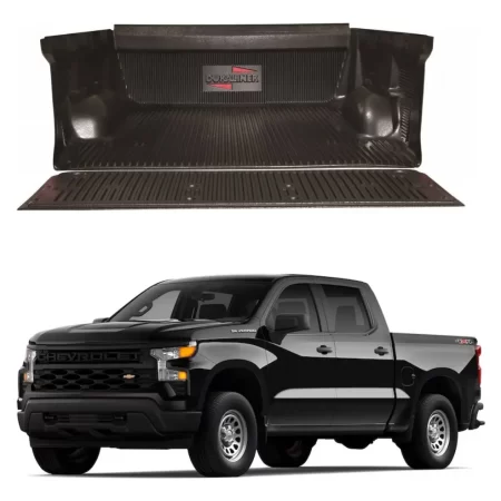 Bedliner Bajo Riel Silverado 1500 2019 - 2023 Duraliner