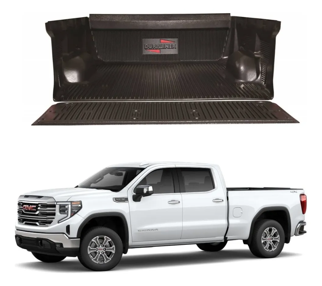 Bedliner Bajo Riel Gmc Sierra 1500 2019 - 2023 Duraliner - Image 1