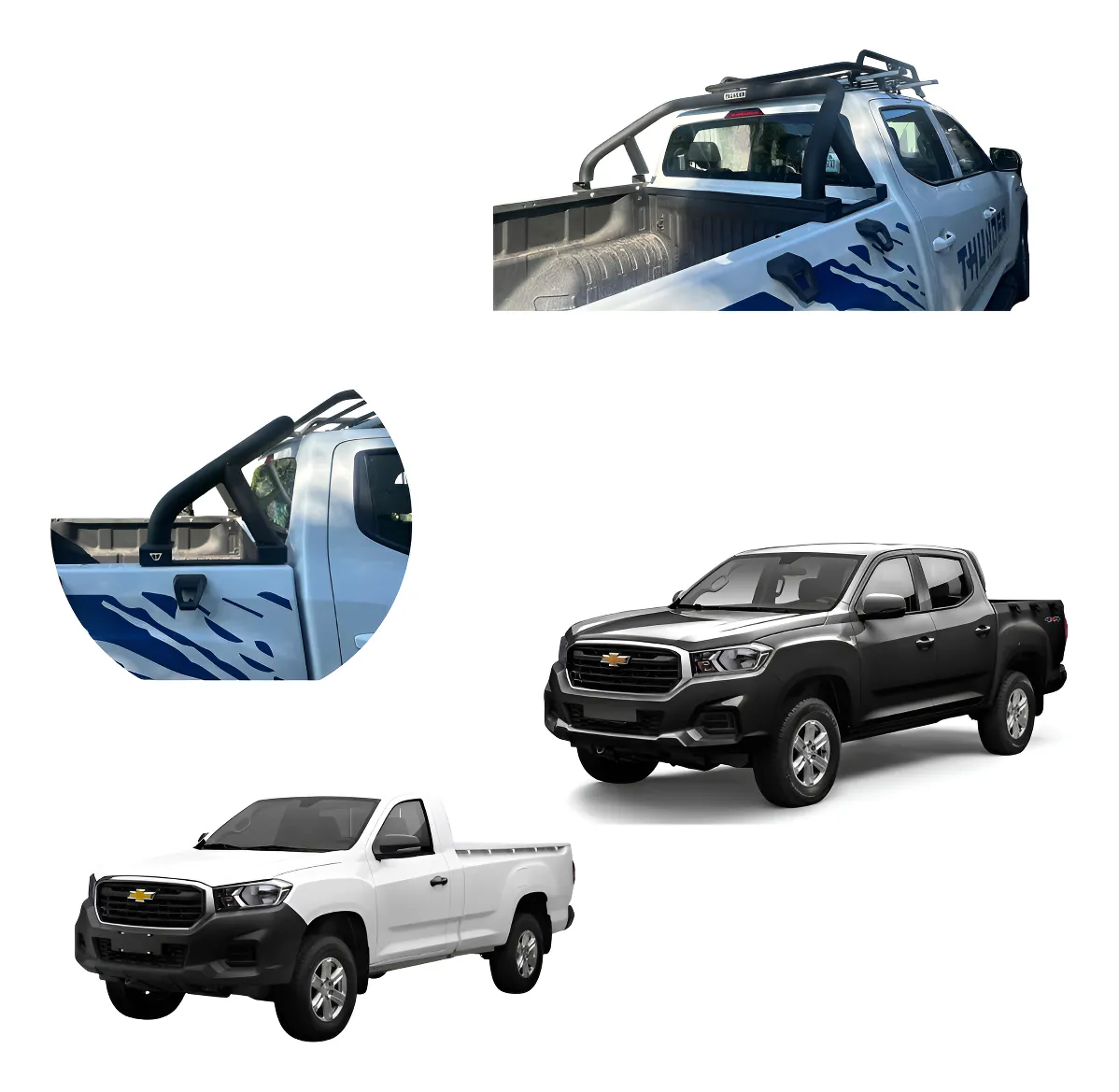 Roll Bar Oslo Para Chevrolet S10 2016 - 2024+ - Image 1