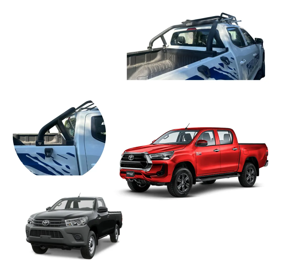 Roll Bar Oslo Para Toyota Hilux 2016 - 2024+ - Image 1